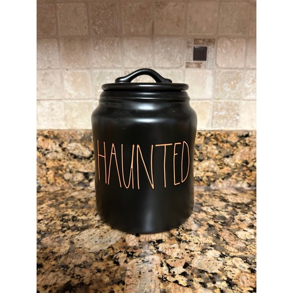 Rae‎ Dunn Haunted Halloween canister - Picture 1 of 3
